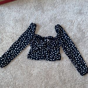 Princess Polly Floral crop top